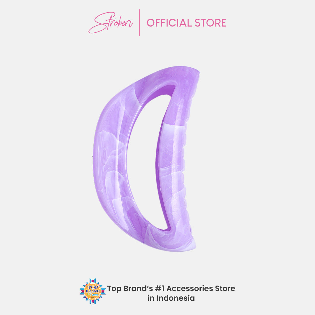 Stroberi Marble Hair Clip Series