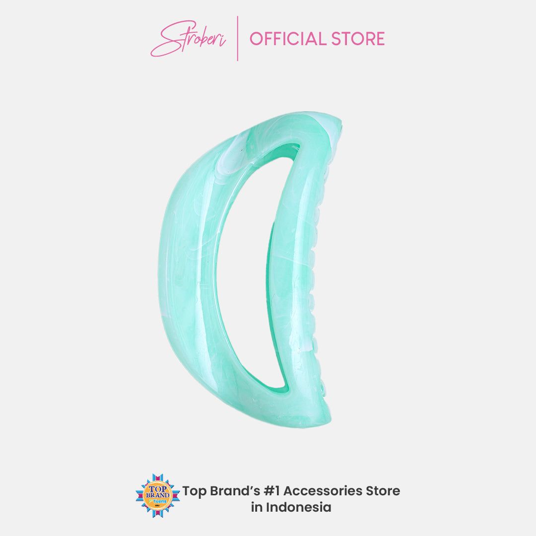 Stroberi Marble Hair Clip Series