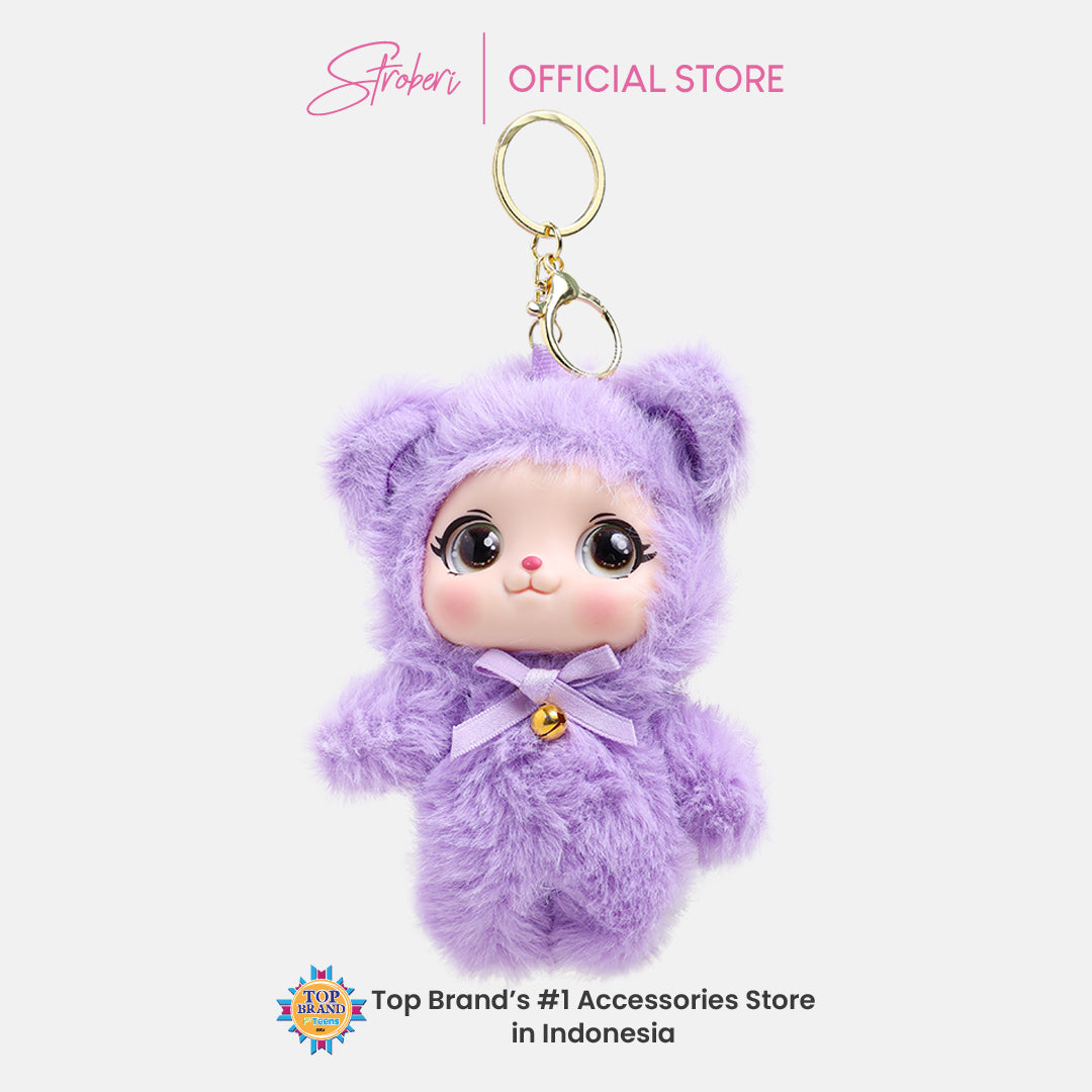 Stroberi Character Doll Keychain -1