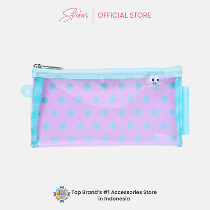 Stroberi Mini Clear Pouch