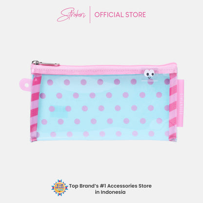 Stroberi Mini Clear Pouch