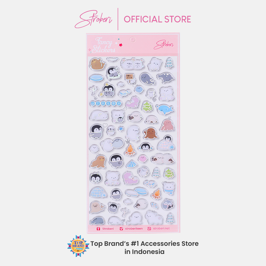 Stroberi Character Sticker -2