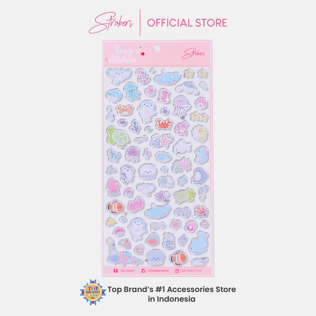 Stroberi Character Sticker -2