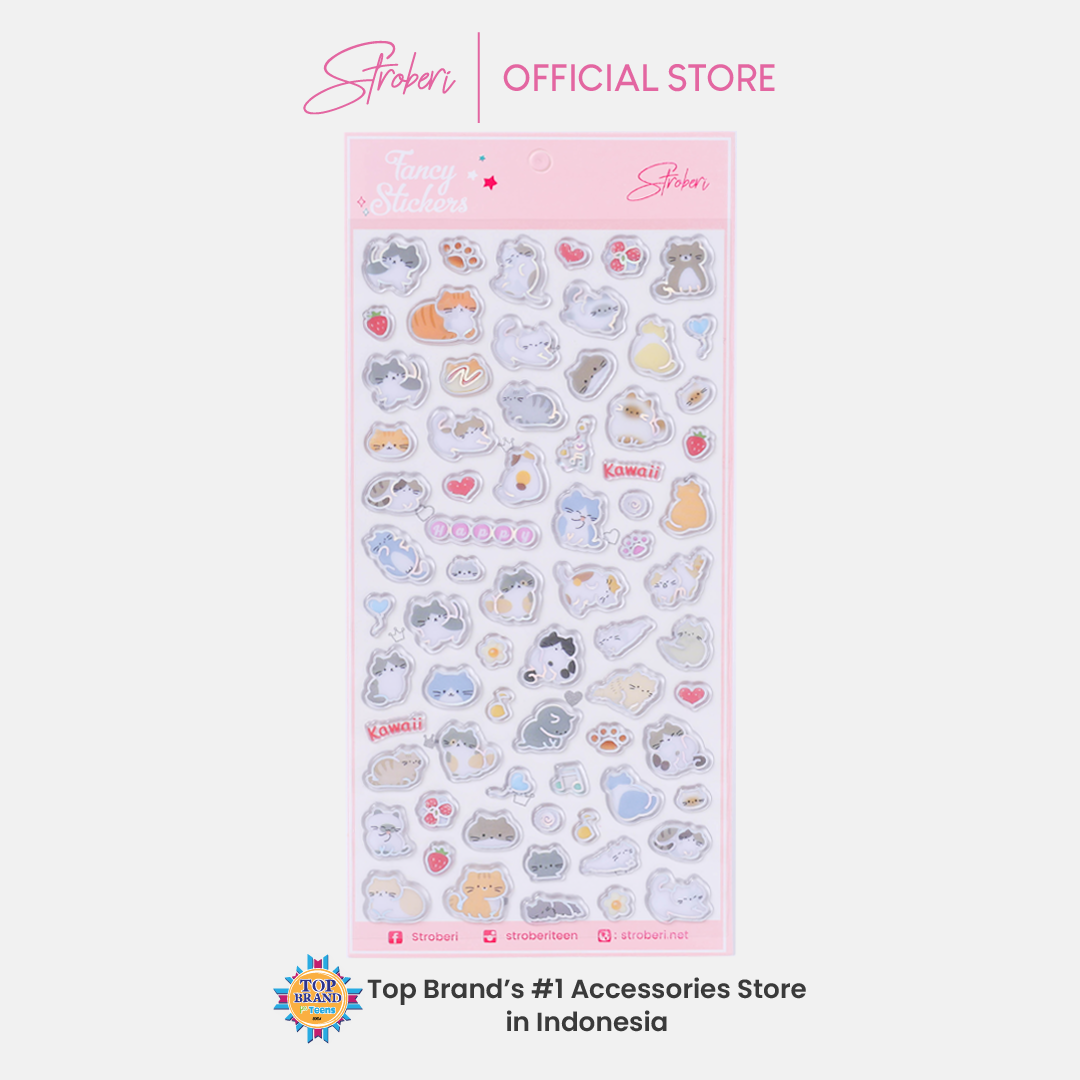 Stroberi Character Sticker -2