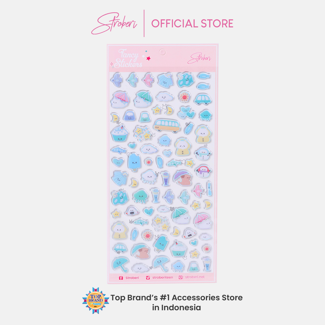 Stroberi Character Sticker -2