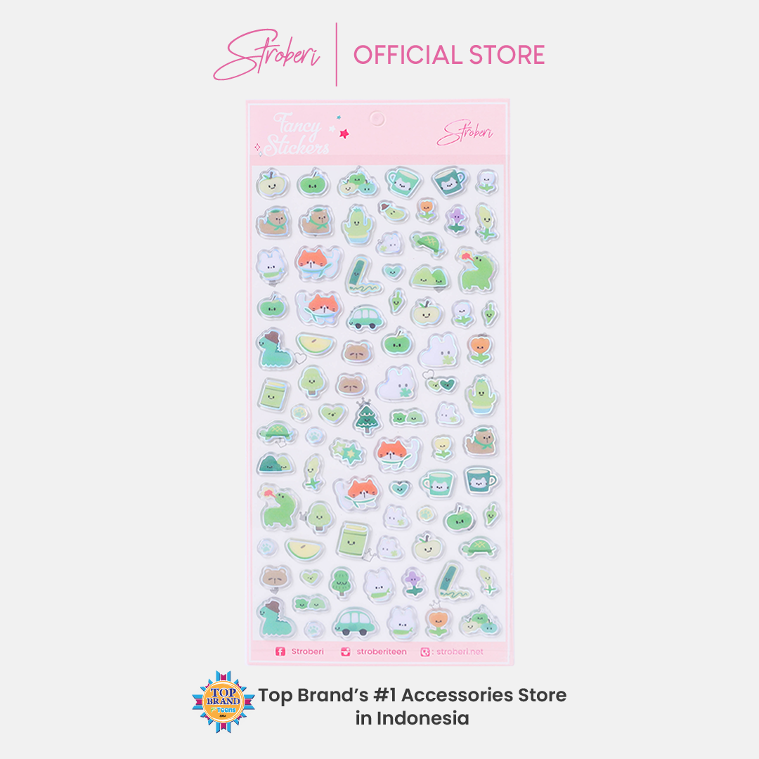 Stroberi Character Sticker -2