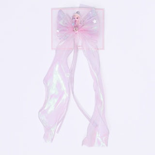 Stroberi Bow Tulle Kids Hair Clip