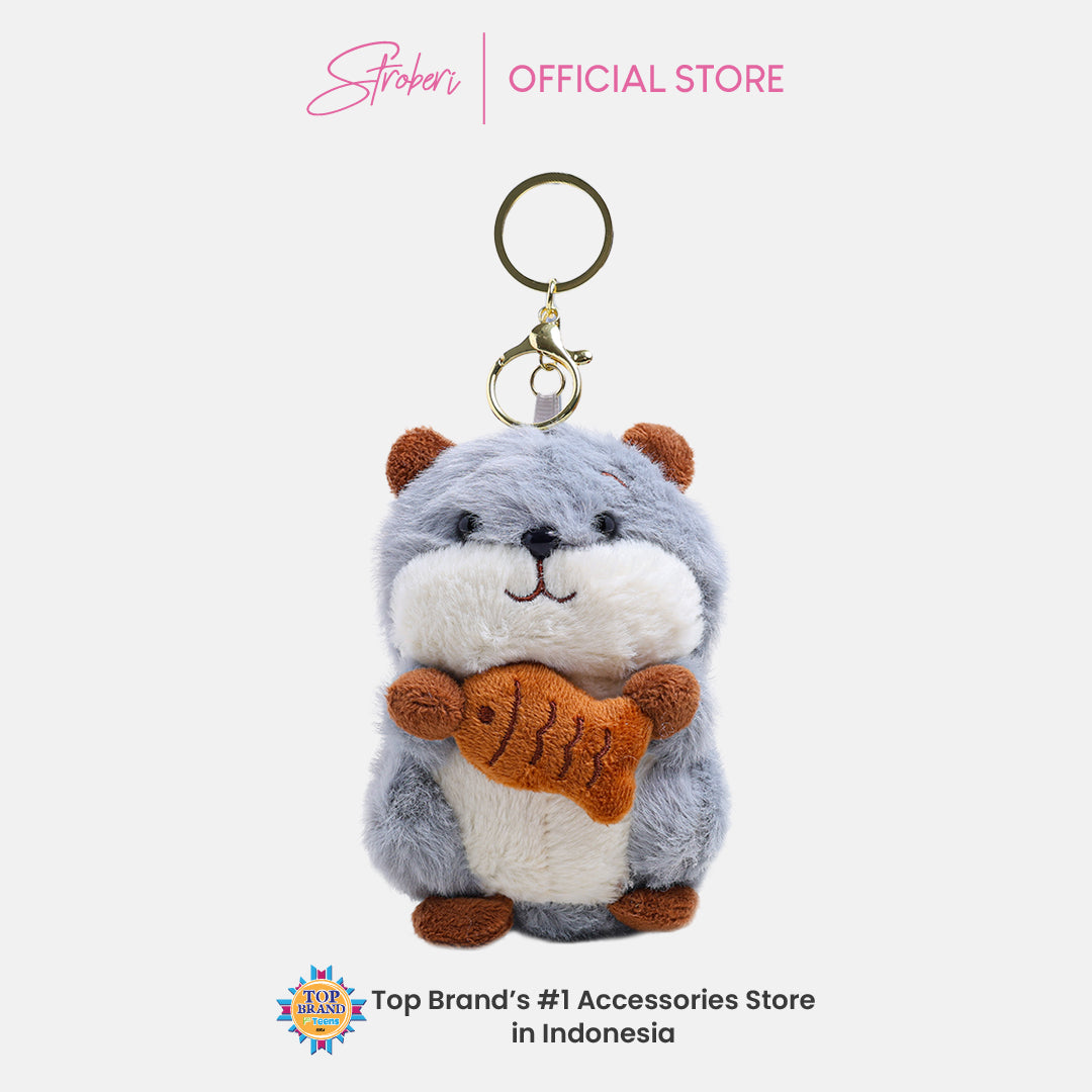 Stroberi Character Doll Keychain -1