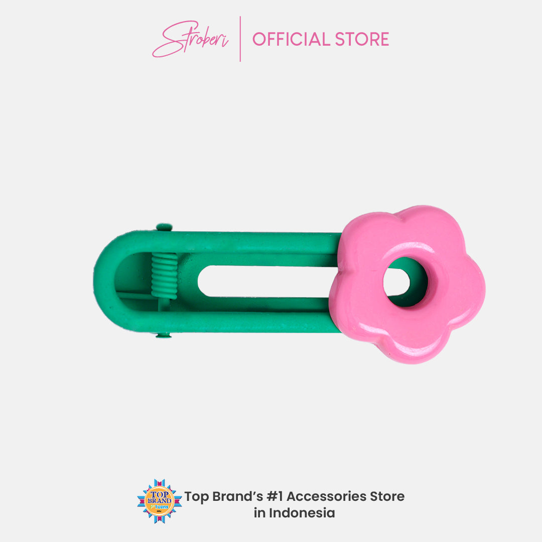 Stroberi Mix Color Set Snap Clip