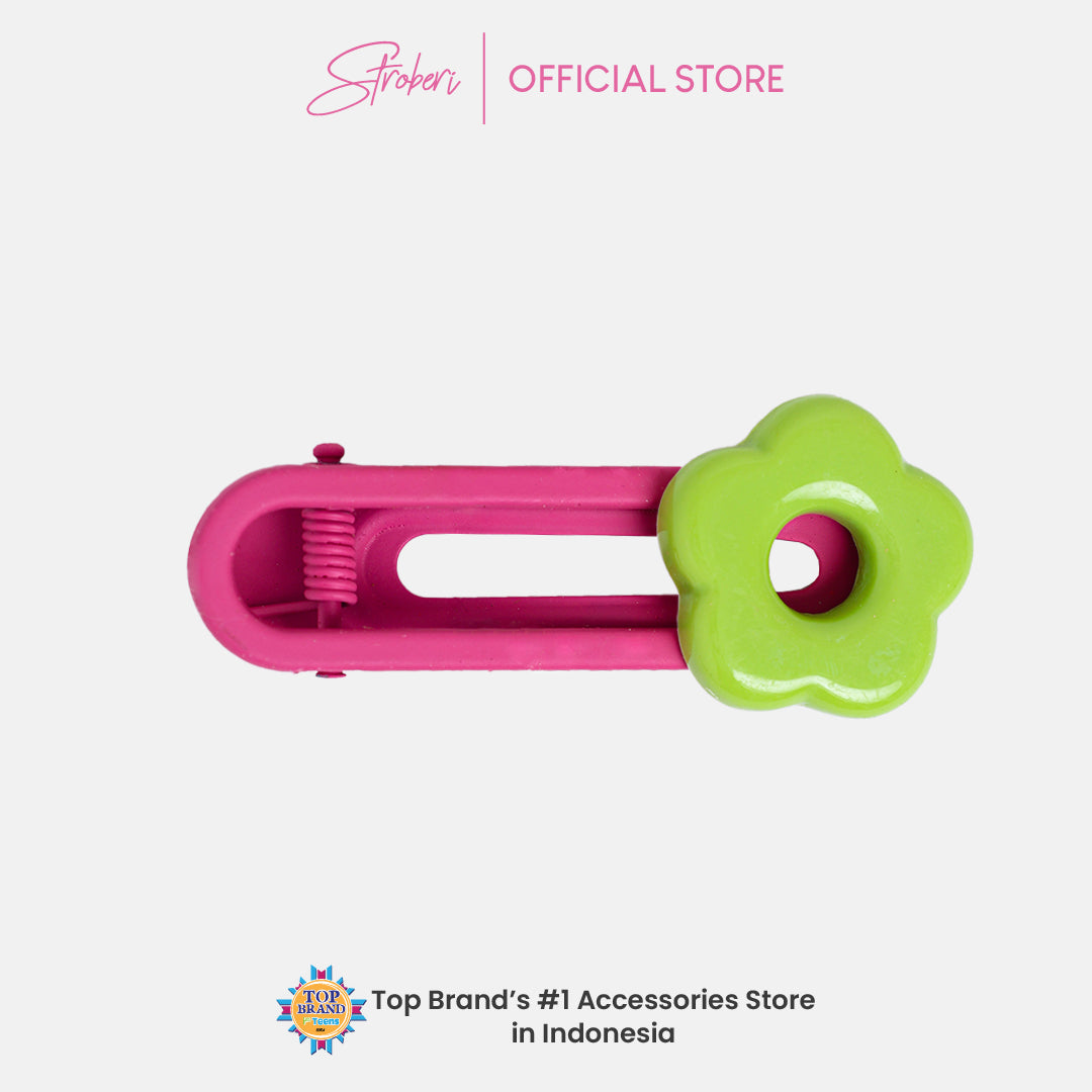 Stroberi Mix Color Set Snap Clip