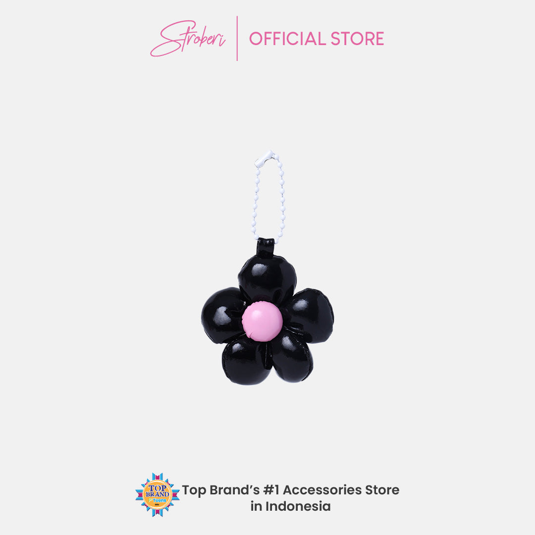 Stroberi Foam Character Keychain