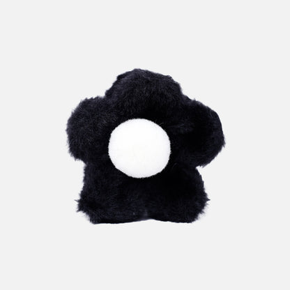 Stroberi Fur Flower Hair Clip