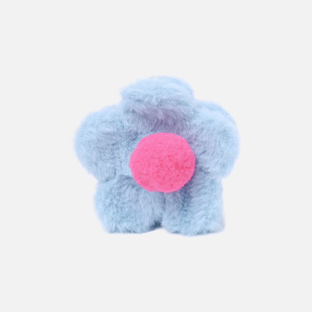 Stroberi Fur Flower Hair Clip