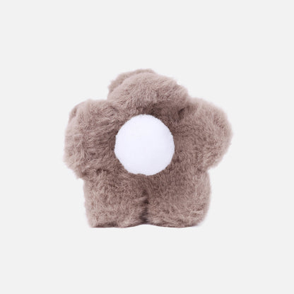 Stroberi Fur Flower Hair Clip