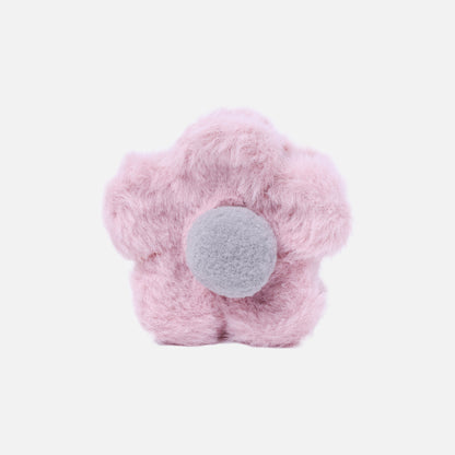 Stroberi Fur Flower Hair Clip