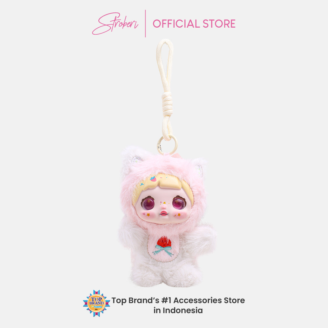 Stroberi Character Doll Keychain -1