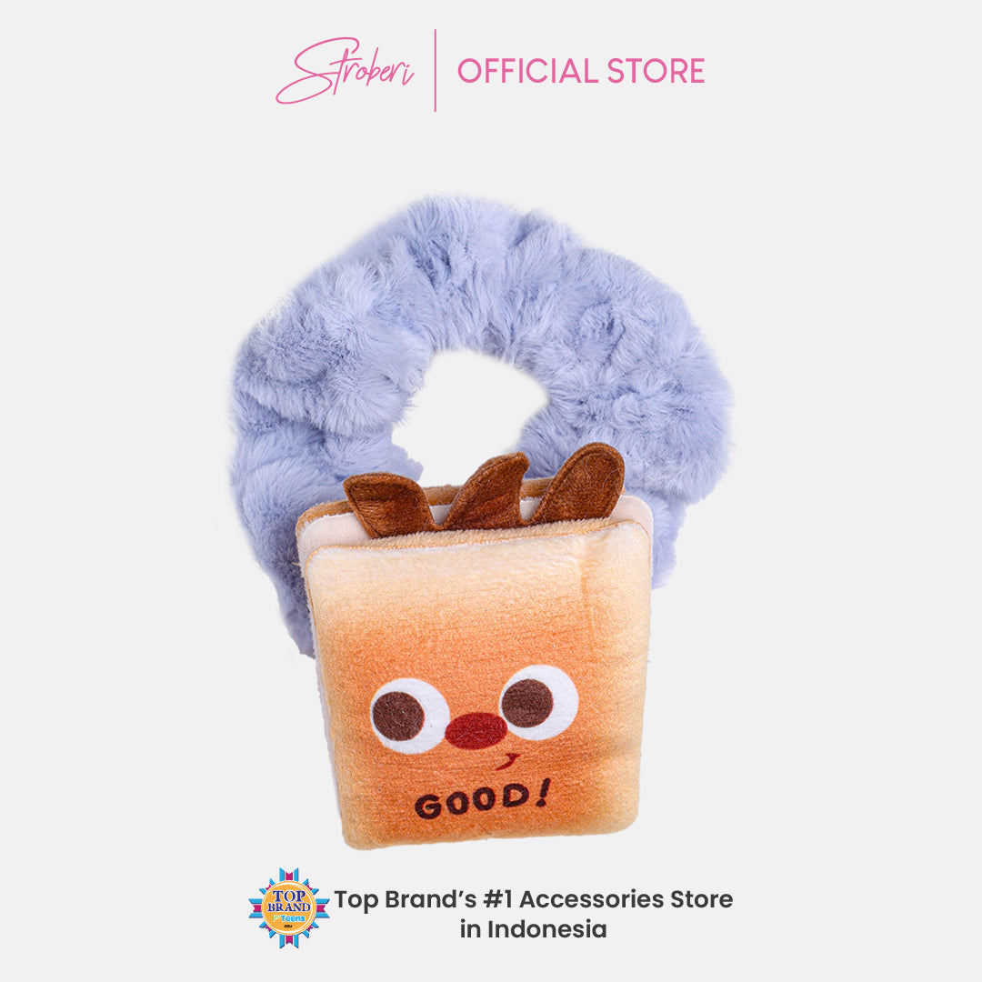 Stroberi Fur Character Hair Tie