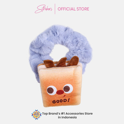 Stroberi Fur Character Hair Tie