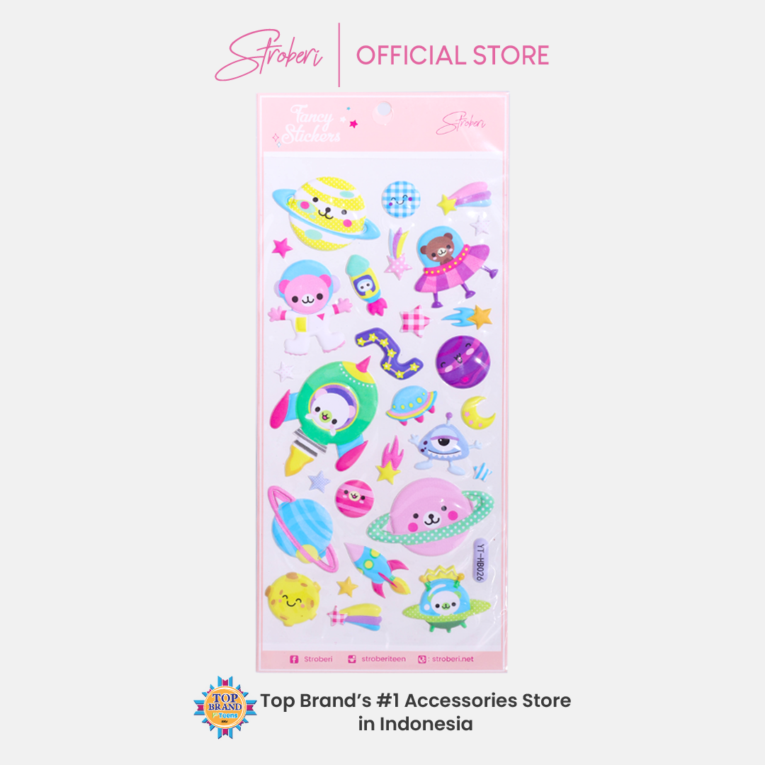 Stroberi Character Sticker -2