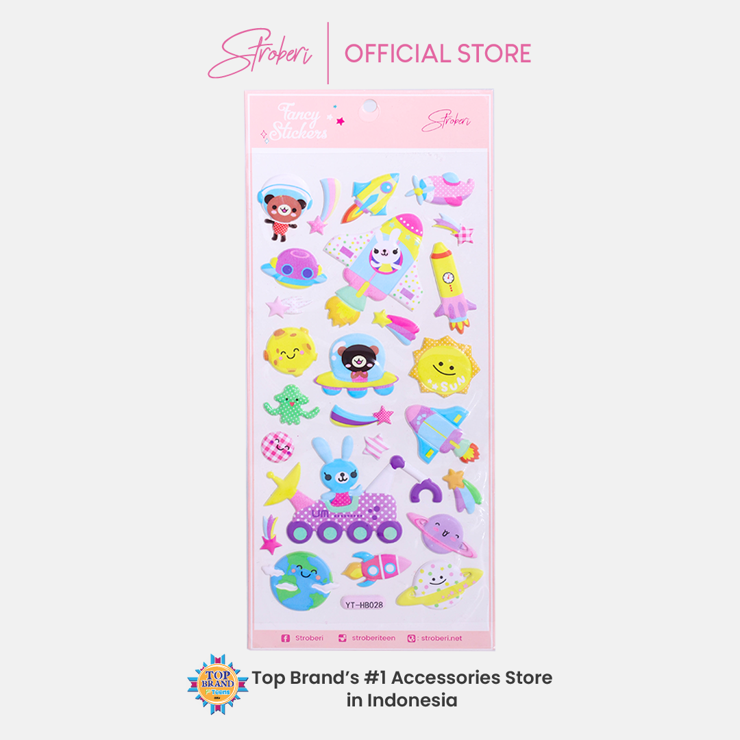 Stroberi Character Sticker -2