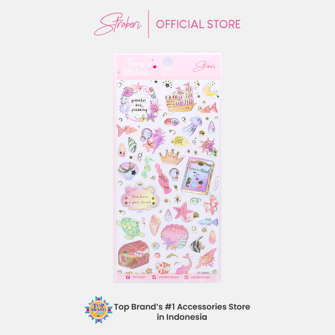 Stroberi Character Sticker -1