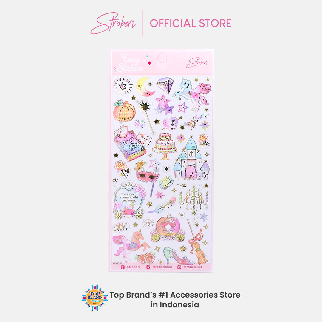 Stroberi Character Sticker -1