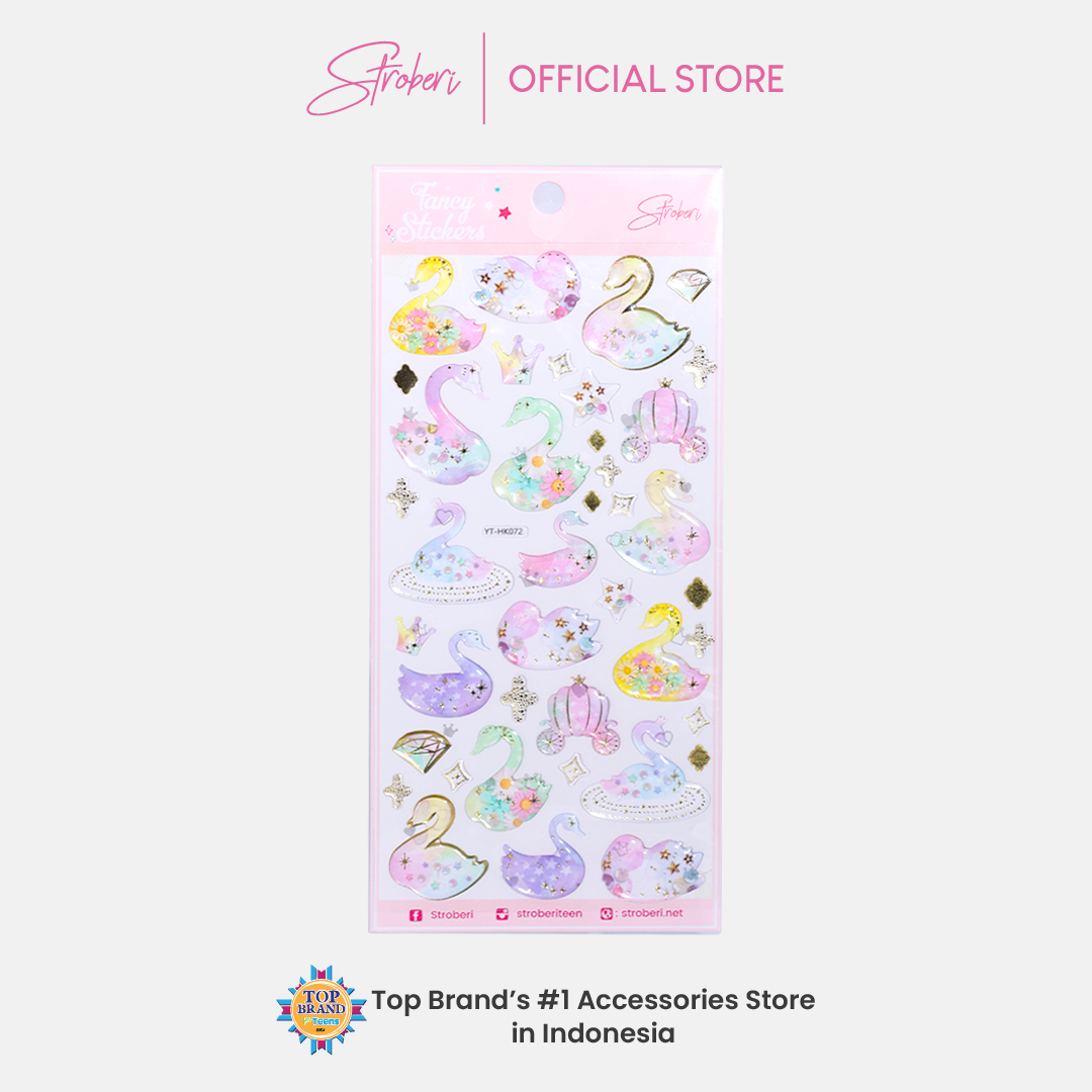 Stroberi Character Sticker -1