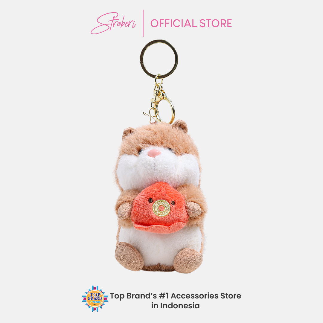Stroberi Character Doll Keychain -1