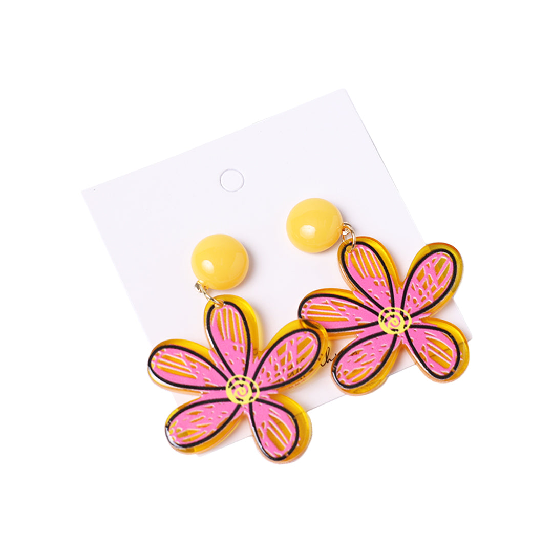 Stroberi Colorful Statement Earring