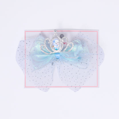 Stroberi Bow Tulle Kids Hair Clip