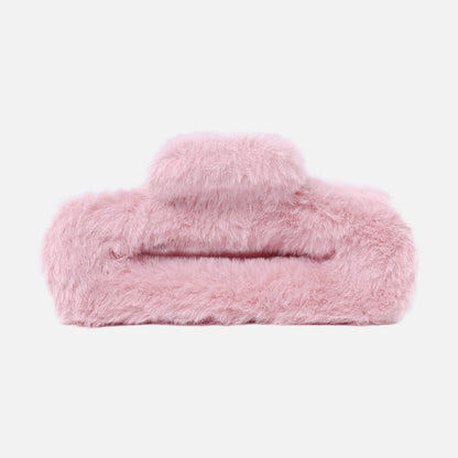 Stroberi Fur Shape Hair Clip