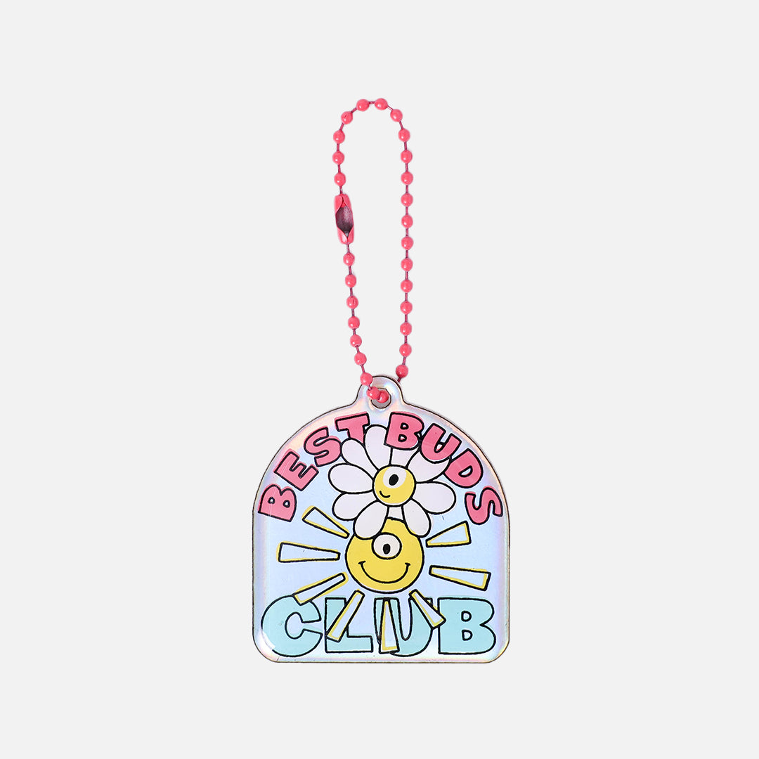 Stroberi Acrylic Monster Color Keychain