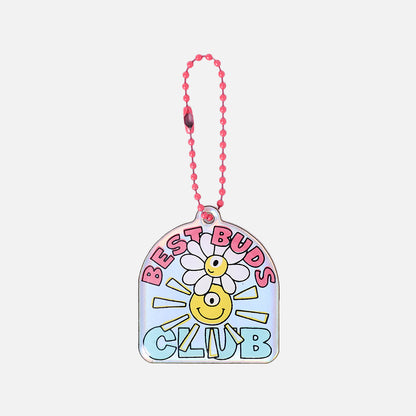 Stroberi Acrylic Monster Color Keychain