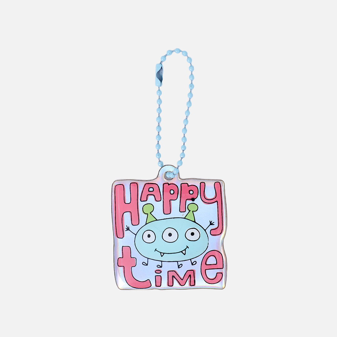 Stroberi Acrylic Monster Color Keychain