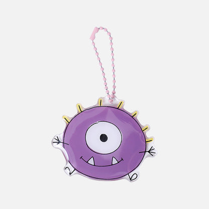Stroberi Acrylic Monster Color Keychain