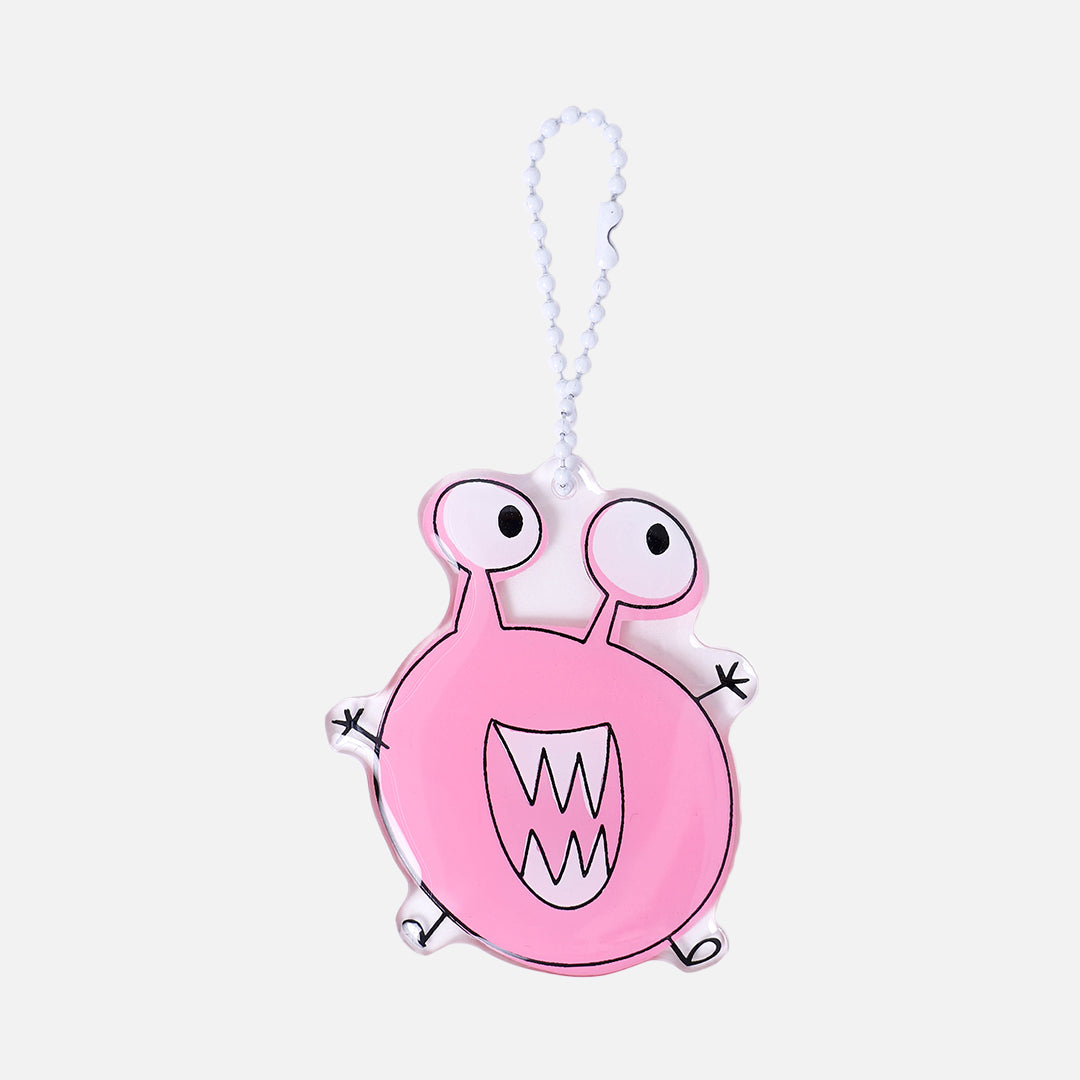 Stroberi Acrylic Monster Color Keychain