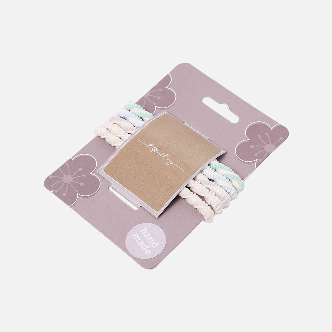 Stroberi Color Motif Hair Tie Set