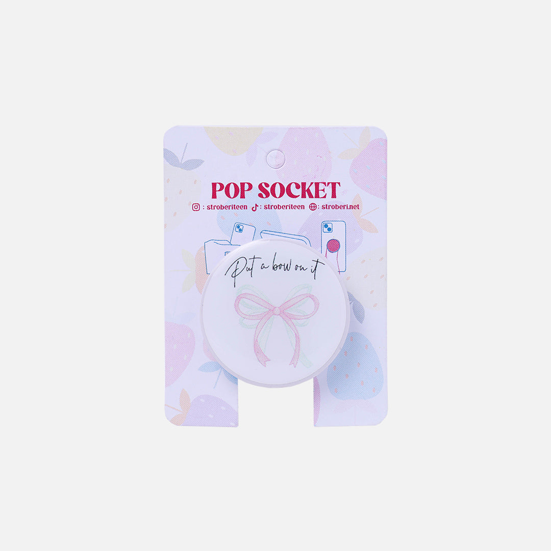 Stroberi Coquette Popsocket Series