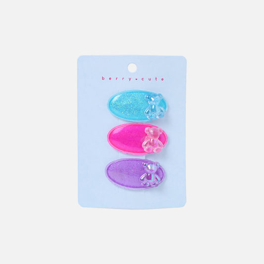 Stroberi Cute Cartoon Snap Clip - Oval