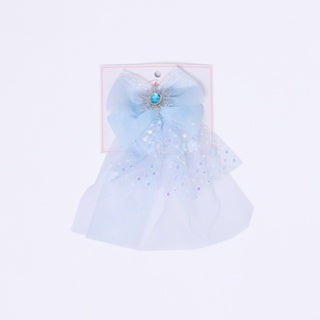 Stroberi Bow Tulle Kids Hair Clip