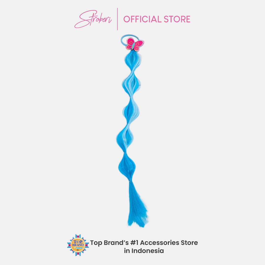 Stroberi Gradation Braid Hair Tie