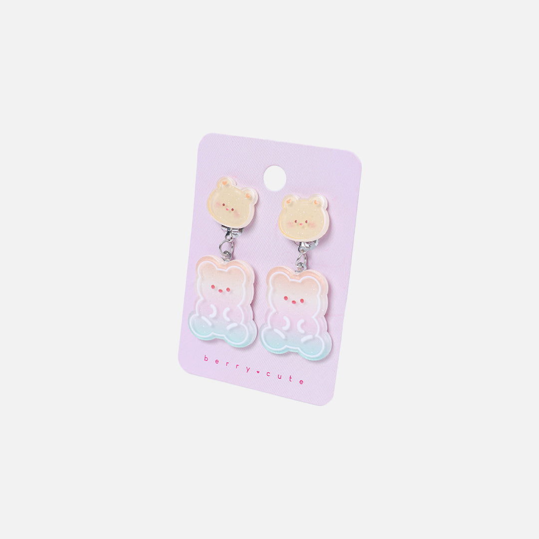 Stroberi Mix Shapes Hanging Earring