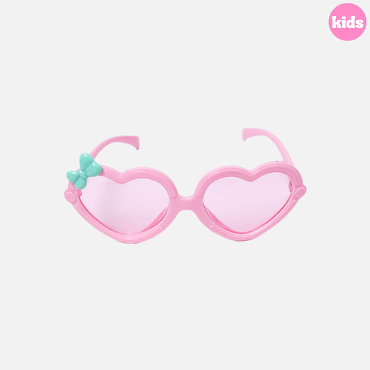 Stroberi Bow Heart Kids Sunglasses