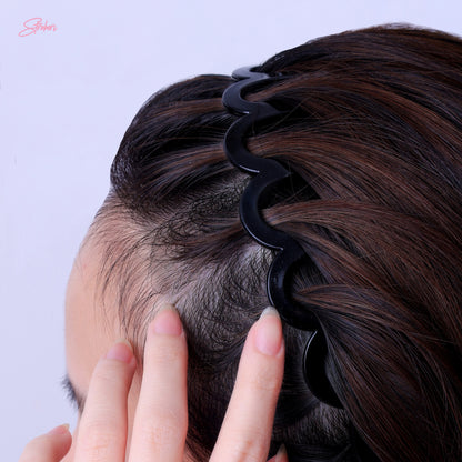 Stroberi Wave Claw Headband