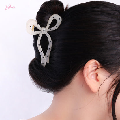 Stroberi Motif Dot Hair Clip Series