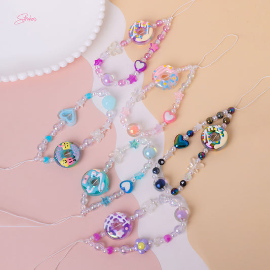 Stroberi Phone Strap Beads Accessories -5