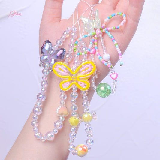Stroberi Phone Strap Beads Accessories -6