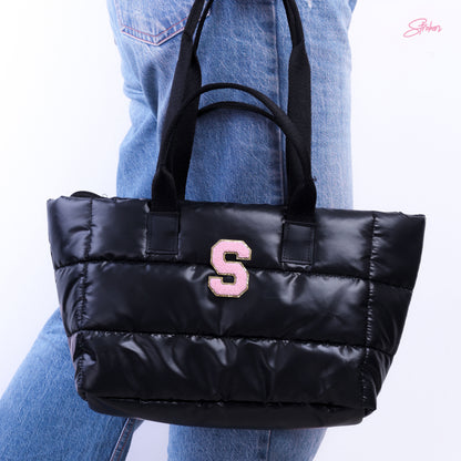 Stroberi Puffy Color Tote Bag