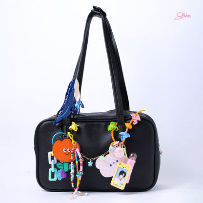 Stroberi List Rectangle Sling Bag
