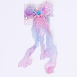 Stroberi Bow Tulle Kids Hair Clip